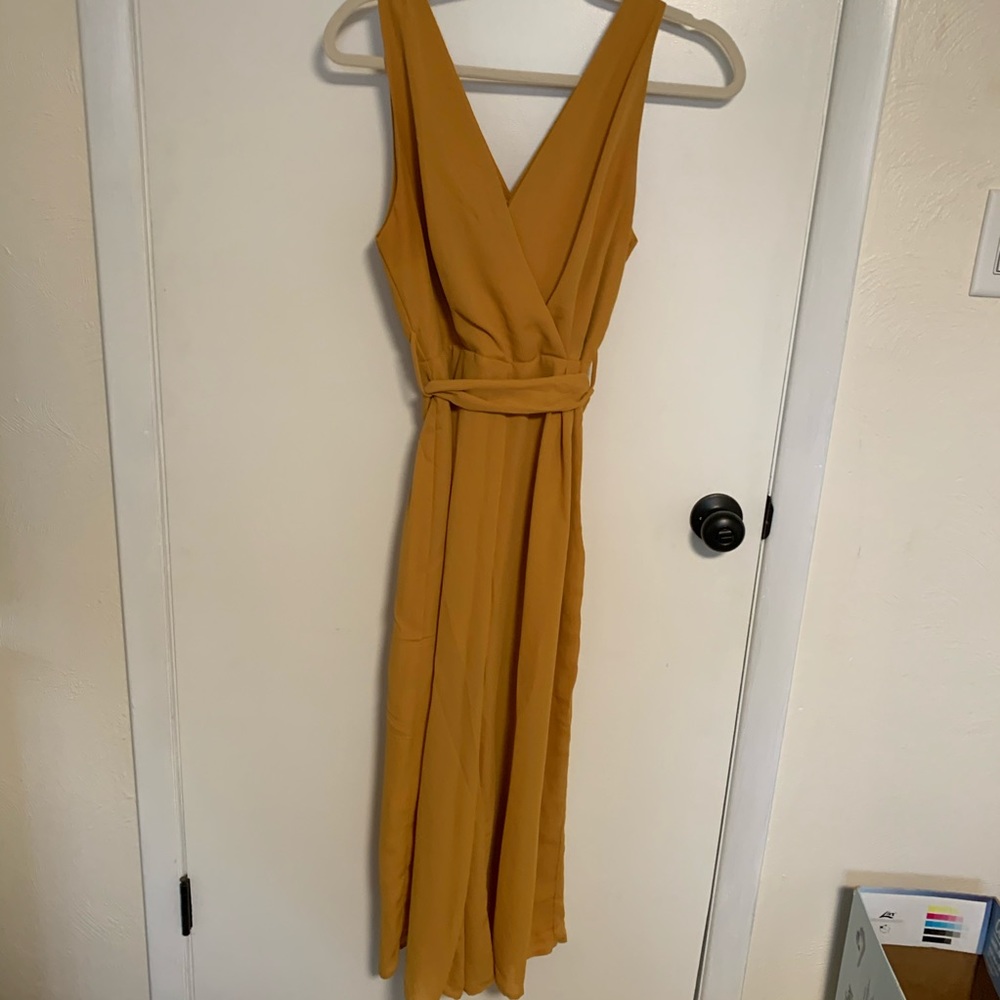 Sienna Sky burnt orange jumpsuit